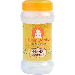 Shri Jain Darshan Pure Organic and Original Bhimseni Camphor Kapoor Container |Purifying & Pleasant Fragrance for Pooja, Hawan, Air Freshener |Organic Camphor, Diffuser Camphor - 500 gm-image-55
