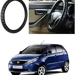 gs grow n shine Anti Skid Hand Stitched Car Steering Wheel Cover for TATA Indica Vista-picture-29