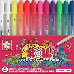 Sakura Gelly Roll Moonlight Pack of 12 colored Pens-picture-30
