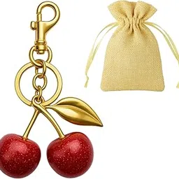 fosse Bag Charm With Potli - Elegant Bag Charms for Handbags & Bracelet Cherry Charms - Sophisticated Accessories for Your Collection (1 PC)-picture-33