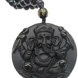 Rare Unique Lord Ganesha Pendant for Men Women Boys Girls Handcrafted Spiritual Jewelry Devotional Locket Ideal for Gifting Ethnic Wear Daily Traditional Accessories Festive Occasions-image-57