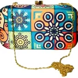Party Printed Clutch Bag for Girls Stylish Clutch PurseClutches_119-image-0