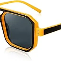 karsaer Oversized Vintage Square Sunglasses for Women Luxury Trendy Big Sun Glasses Thick Frame Shade UV400 Protection B7142-picture-50