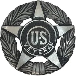 Gettysburg Flag Works Grave Marker Universal Service, US Veteran Plaque, Aluminum with Black Highlights Cemetery Memorial Flag Holder-picture-48