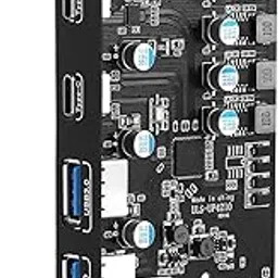 Sinefine 4 Ports PCI-E to USB 3.0 Expansion Card (2 USB Type-A and 2 USB Type-C Ports), Internal Converter PCI Express Expansion Card for Desktop PC Card, Support WindowsXP/7/8/10 and MAC OS-picture-24