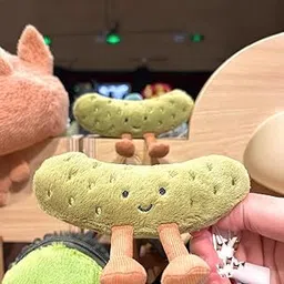 Bnf® Cute Pickle Stuffed Animal Vegetable Toy Doll for Friends Coworkers Children 15cm Baby | Toys for Baby | Plush Baby Toys-image-14