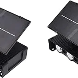 Solar RGB Wall Light | Decorative Multi-Color LED | 3.7V 3000mAh Battery | IP65 Waterproof | Auto On/Off | Easy Wall Mount Installation (Pack of 2)-picture-12