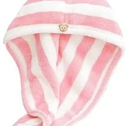 ASK ME Hair Turbans, Absorbent Thickened Coral Wool Turban Towel Wrap, Microfibre Towel for Salon Quality Hair Dry Cap Head and Suitable for Curly, Long & Thick Hair Long (Multicolor, Pack of 1)-picture-50