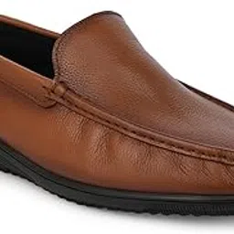 alberto torresi Genuine Leather Filter Your Pain Rubber Sole Loafers with Padded Comfort for All Day Wear-picture-42