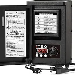 Malibu 200 Watt Low Voltage Transformer Power Pack for Outdoor Landscape Lights Use-picture-25
