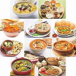 Anne Print Solutions Shahi Paneer and paneer tikka Food Wall Poster Extra Large Size 1 Feet 25 mm* X 1.5 Feet 25 mm* Posters for Kitchen Restaurant and Home Décor Set Of 10 Poster Without Frame-picture-21
