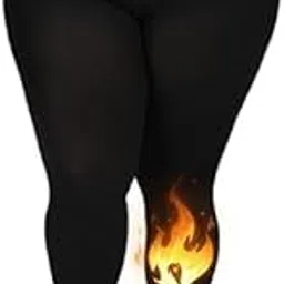 shaperx Women, Pantyhose Baby-Soft Skin. Breathable and The Sleek Look of Thermal Leggings in (Plus Size) Pack of 1-picture-39