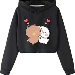 ericia Crop Hoodie Sweatshirt Women Cute Casual Trendy Stylish Latest White Black Pink BrownLavender Beige Girl 399 499 Under-picture-27