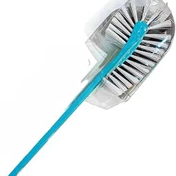 Spotzero by Milton Eco Toilet Brush with Dual-Sided Bristles | Deep Cleaning Bathroom Brush | Ergonomic Handle | Durable Hygienic Plastic Design for All Toilet Types-image-14