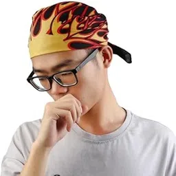 Cycling Headband Stretchable Skull Pattern Skeleton Headwear- Color8-picture-12