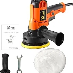 VOLTZ VZ-CP850 Electric car Polisher 850W 125MM Car Polisher Machine Veriable Speed Control No Load Speed 0-4500RPM Vertical Polisher for Car, Bike, Furniture and Home Use Polisher-picture-19