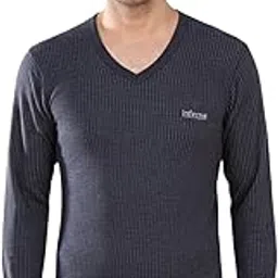 Men's V Neck Thermal Vest | Full Sleeve Winter Innerwear Soft & Warm Cotton Fabric-image-95
