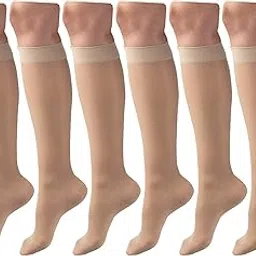pinkit Women's Ultra Thin Transparent Knee Length Short Stocking Extra Fine Fibre Socks-picture-11