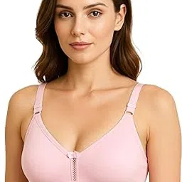 sona M1020 Non-Padded Non-Wired Molded Medium Coverage T-Shirt Bra with Adjustable Straps-picture-50