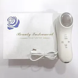 Hot and Cool Cold Skin Care Facial Massager Device, Portable Handheld Vibration Face Care,Skin Calm,Anti-Wrinkle,Promote Cream and Absorption-image-22