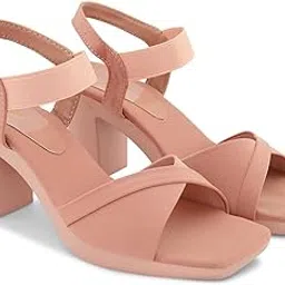 jm looks Fashion Fancy Solid Backstrap Comfortable Sole Stylish Casual Heel Sandal,for Womens & Girls-picture-11