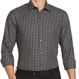 arrow Men's Checkered Slim Fit Formal Shirt-picture-28
