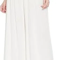 castle lifestyle Women Wide Leg Flared Rayon Palazzo image 1