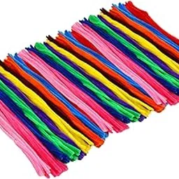 Enakshi 500Pcs Pipe Cleaners Chenille Stems Soft Children Educational Toys DIY |Crafts | Kids Crafts | Craft Kits-picture-29