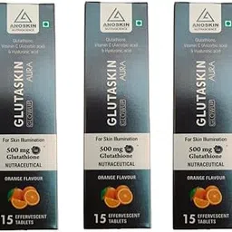 SANJIVANI SUPER HERB Gluta Skin Aura Effervescent Tablets, 15g Pack, Blood Purifier and Skin Detox Supplement (3)-image-28