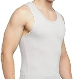 la intimo 100% Cotton Innerwear Vest for Men-picture-37