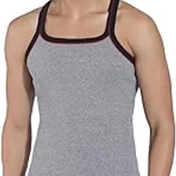 dollar bigboss Men's Solid Cotton Gym Vest (Colour May Vary)-picture-20