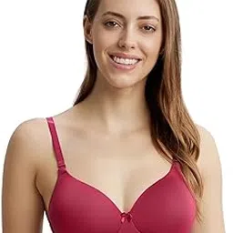 1819 Women's T-Shirt Bra |Padded | Wirefree | Full Coverage with Magic Under Cup | Microfiber Nylon Elastane Stretch Fabric-image-10