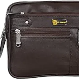 goodfriends Good Friends Blowzy Multipurpose Unisex PU Leather Messenger Bag (Brown)-picture-29