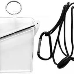 5xWaterproof ID Badge Holder Case Clear Vertical for Credit Cards Keys Boating|Clothing Shoes & Accessories | Womens Accessories | ID & Document Holders-image-46