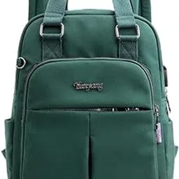 Women Laptop Backpack Lightweight Causal Outdoor Tote Bag Daypack Green|Clothing, Shoes & Accessories | Womens Handbags & Bags-image-18
