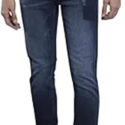 the indian garage co Men's Skinny Fit Mid Rise Solid Mid-Rise Stretchable Jeans-picture-50