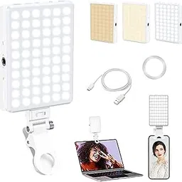 N-ABLE Magnetic LED Portable Light with Clip for Phone, Laptop, and Camera | 3 Light Modes | Dimmable | Built-in 1000 mAH Type-C Rechargeable Battery | Zoom Calls, Selfies, Product Photography-picture-13