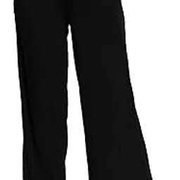 Women's Palazzo Pants, Elastic Waistband with Rope-image-20