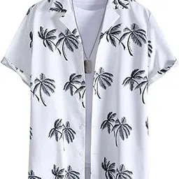 leriya fashion Men's Polycotton Regular Fit Casual Stylish Printed | Formal Printed Half Sleeve Shirt |Summer Button Down Shirts for Men-picture-53