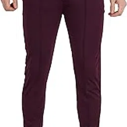 monal Men's Slim Fit Stretchable Ankle-Length Trousers | Dark Green Stylish Formal-Casual Pants for Office, Travel-picture-33