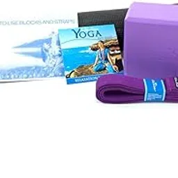 Wai Lana Yoga Kit: Get Started Kit - Purple Yoga Block-picture-38