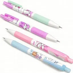 Tresneria Colorful Cartoon Mechanical Pencils with refill leads– Smooth 0.7mm Student Stationery & Return Gift Set (Pastel Cartoon Series)-picture-52