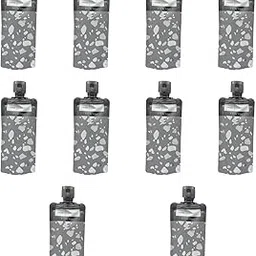 BNF®10 Pieces Travel Pouches for Toiletries 3 oz for Body Wash Travel Accessories Black Speckle|Health & Beauty | Bath & Body | Travel Bottles & Containers-image-67