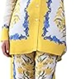 delan Floral Cotton Co-ord Set for Women | Casual Two Piece Set for Office Wear-picture-10