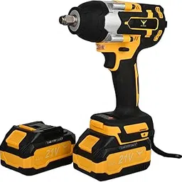 Hyco LABEL FLYMAX Cordless Impact Wrench, 21V, 650 Nm Torque, 4.0Ah Batteries, 1/2-inch Drive with LED Light Made in Taiwan-picture-43