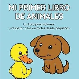 Mi primer libro de animales: Un libro para colorear y respetar a los animales desde pequeños (Diviértete y crea un mundo mejor) (Spanish Edition)-picture-28