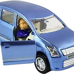 Shinsei Maruti Ertiga Car Pull Back Action Door Openable Miniature Toy (Sky Blue)-picture-31
