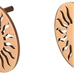 COMPASS Stainless Steel Surya Cabinet Knobs, Drawer Pulls, Knobs for Dresser Drawers, Drawer Knobs Handle, Kitchen Knobs (PVD Rose Gold Finish) Pack of 4 pcs-image-56