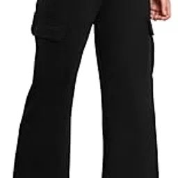 q - rious Women's Cargo Style Flared Trouser-picture-53