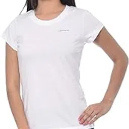 frenchtrendz Women's Cotton Round Neck Half Sleeve Medium Length Regular Fit Top T-Shirt-picture-17